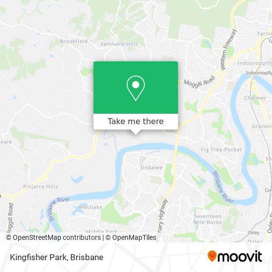 Kingfisher Park map