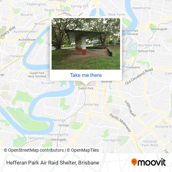 Hefferan Park Air Raid Shelter map