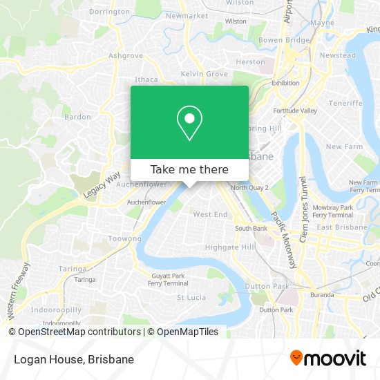 Logan House map