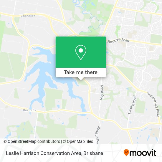 Leslie Harrison Conservation Area map
