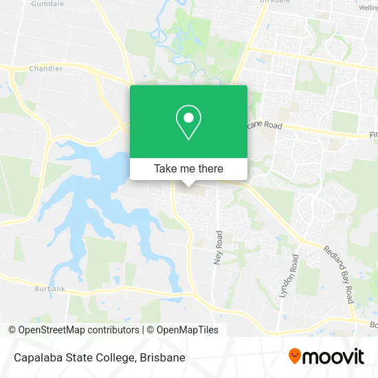 Capalaba State College map