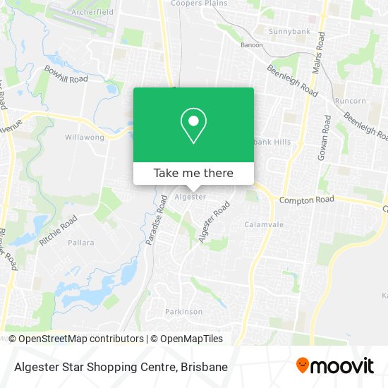 Algester Star Shopping Centre map