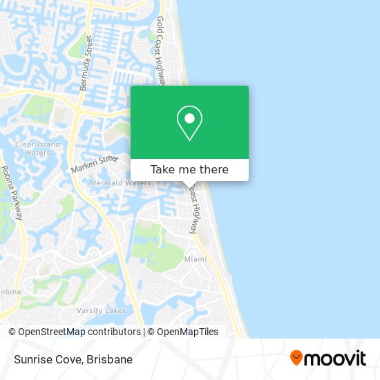 Sunrise Cove map