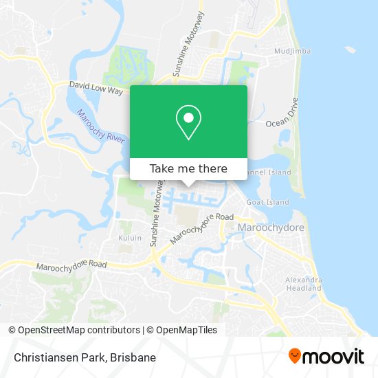 Christiansen Park map