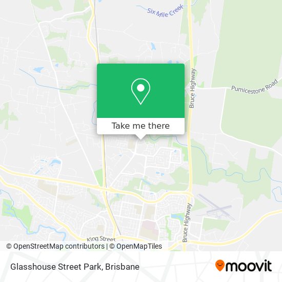 Glasshouse Street Park map
