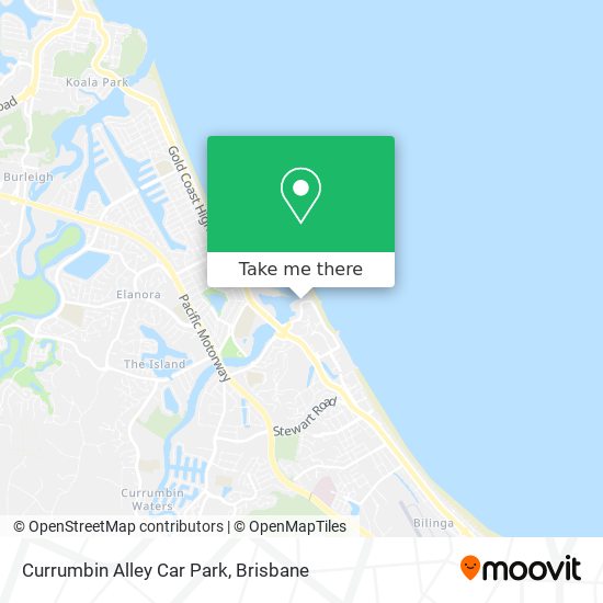 Currumbin Alley Car Park map