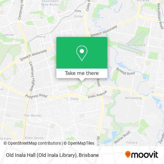 Old Inala Hall (Old Inala Library) map