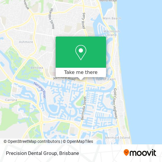 Mapa Precision Dental Group