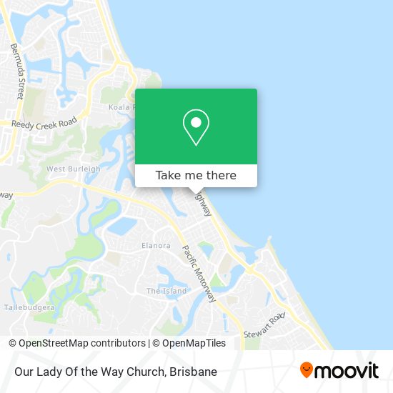Our Lady Of the Way Church map