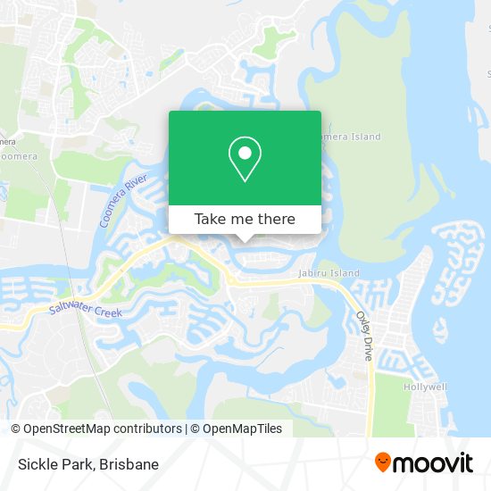 Sickle Park map