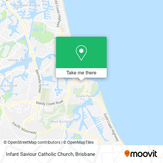 Infant Saviour Catholic Church map
