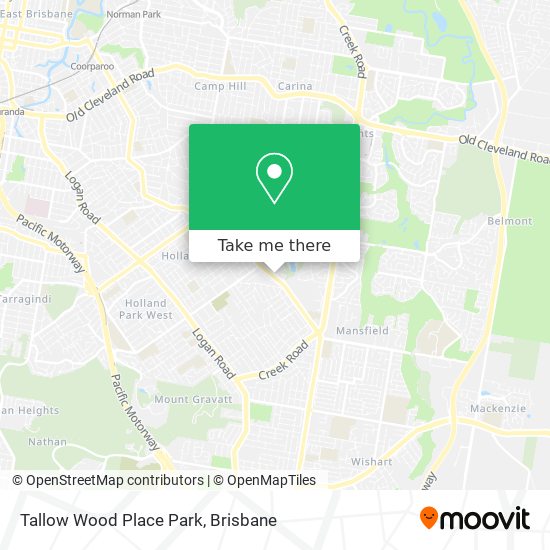 Tallow Wood Place Park map