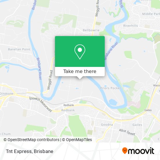 Tnt Express map