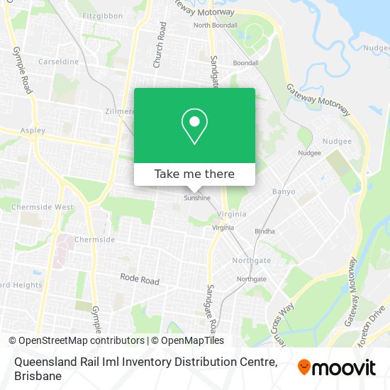 Queensland Rail Iml Inventory Distribution Centre map