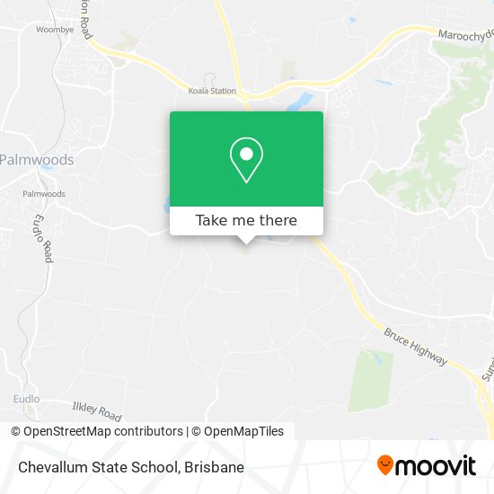 Chevallum State School map