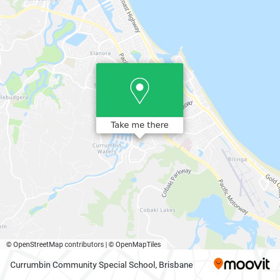 Currumbin Community Special School map