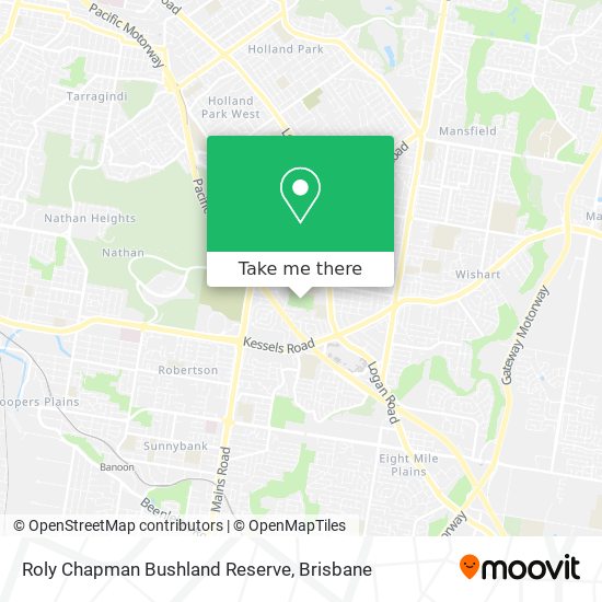 Mapa Roly Chapman Bushland Reserve