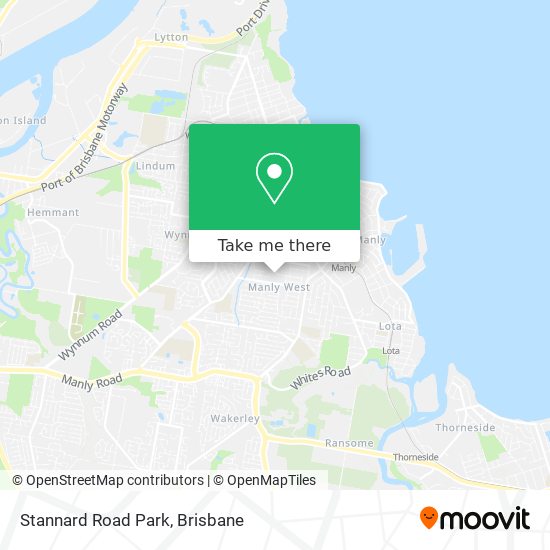 Stannard Road Park map
