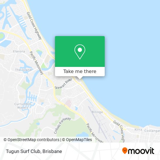 Tugun Surf Club map