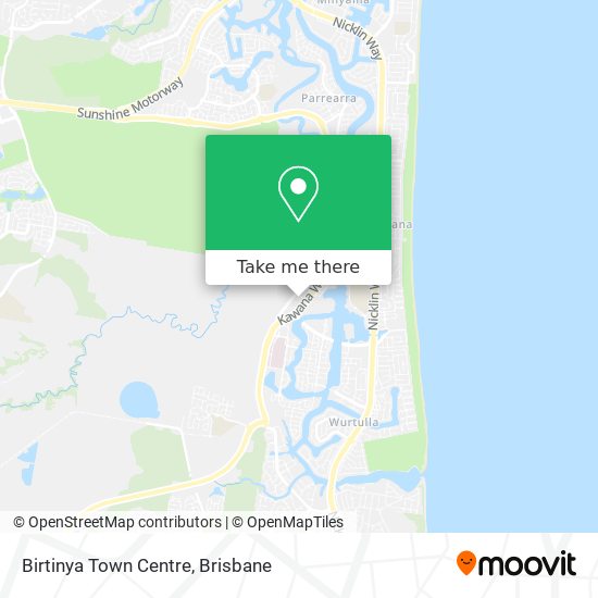 Birtinya Town Centre map