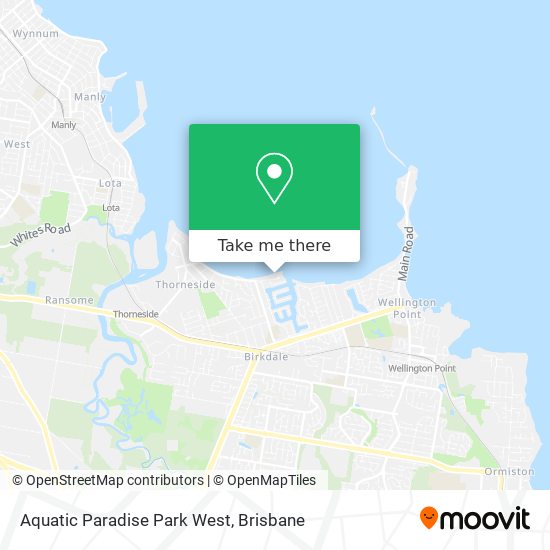 Aquatic Paradise Park West map