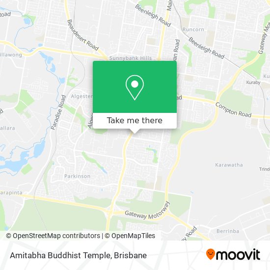 Amitabha Buddhist Temple map
