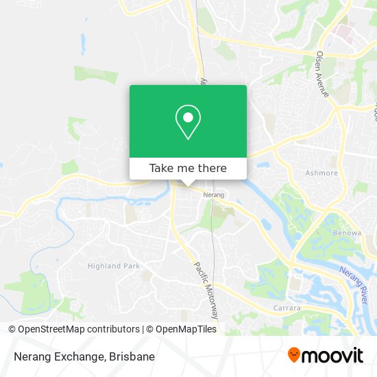 Nerang Exchange map