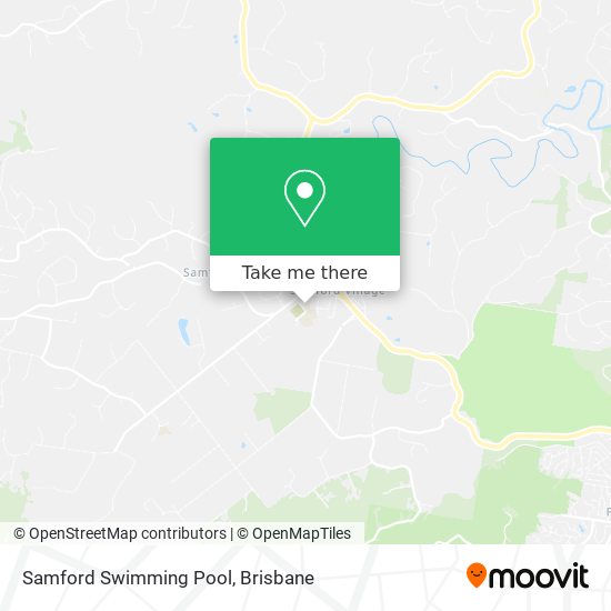 Samford Swimming Pool map