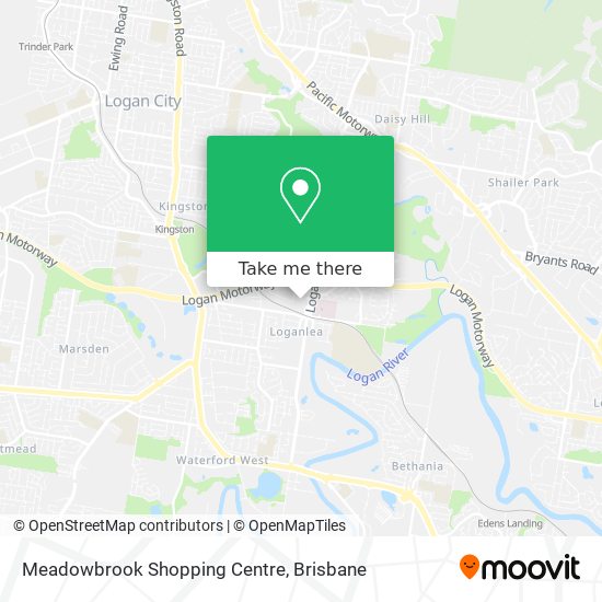 Mapa Meadowbrook Shopping Centre