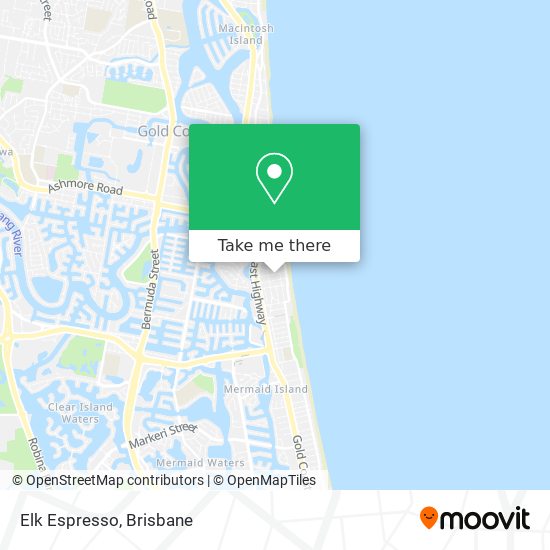 Elk Espresso map