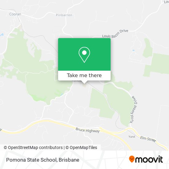 Pomona State School map