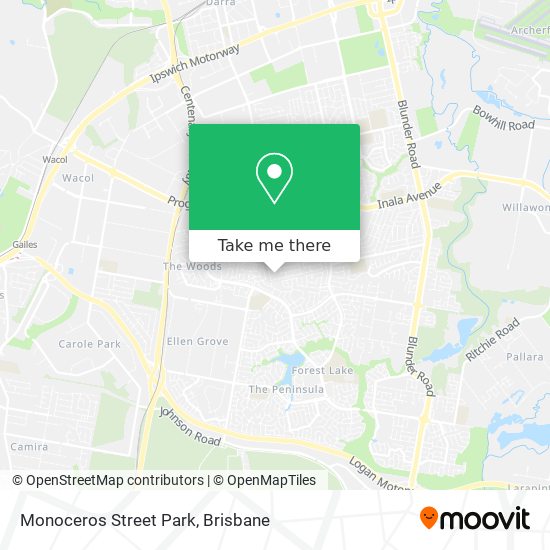 Monoceros Street Park map