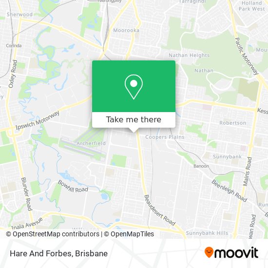 Hare And Forbes map