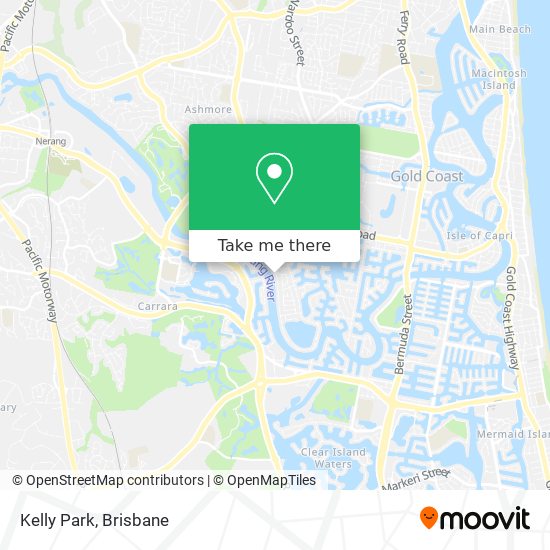 Kelly Park map