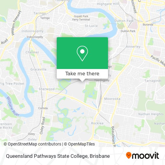 Queensland Pathways State College map