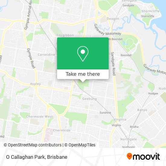 O Callaghan Park map
