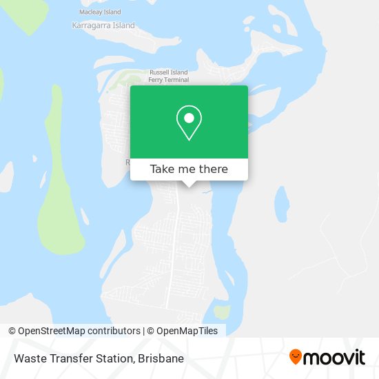 Waste Transfer Station map
