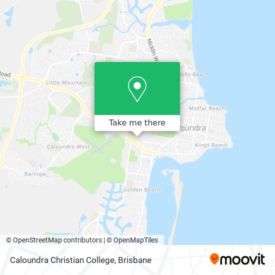 Caloundra Christian College map