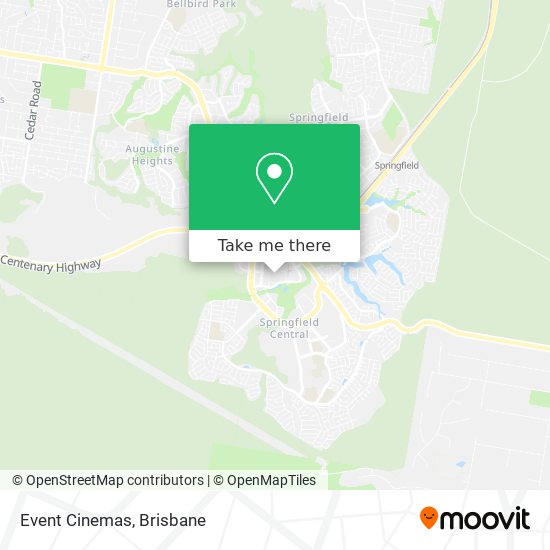 Event Cinemas map