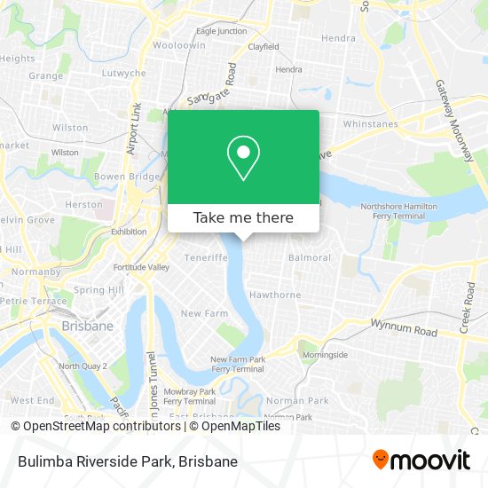 Bulimba Riverside Park map