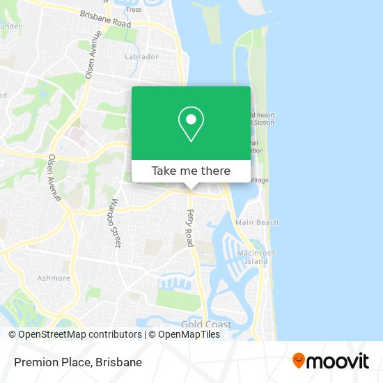 Premion Place map