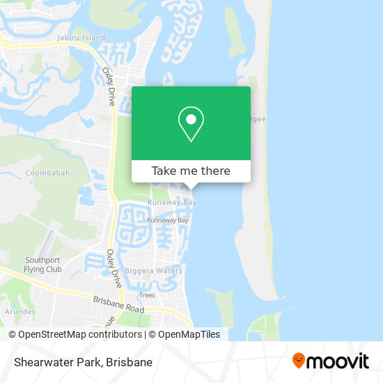 Shearwater Park map