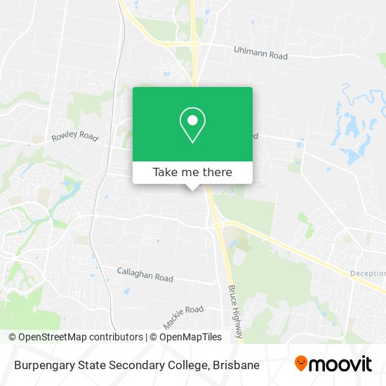 Burpengary State Secondary College map