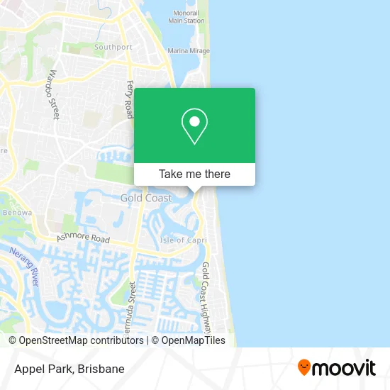 Appel Park map