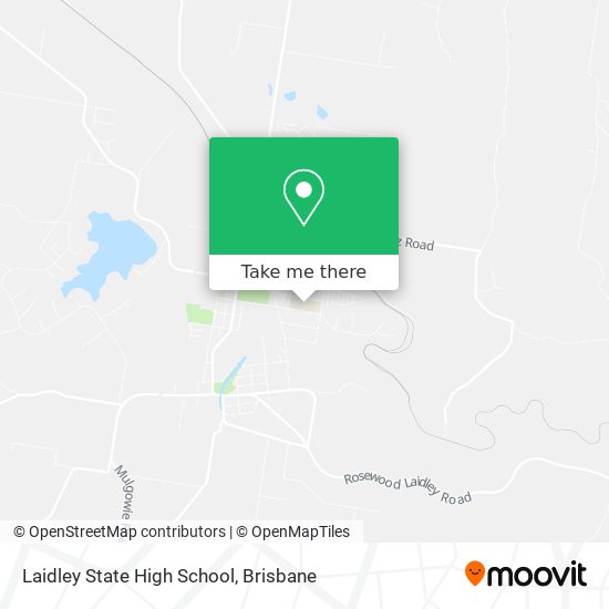 Laidley State High School map