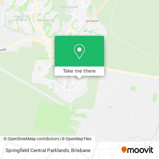 Springfield Central Parklands map