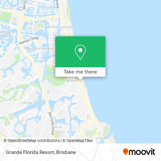 Grande Florida Resort map