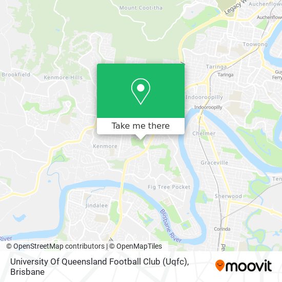 University Of Queensland Football Club (Uqfc) map