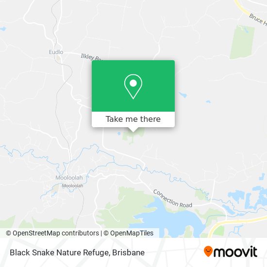 Black Snake Nature Refuge map