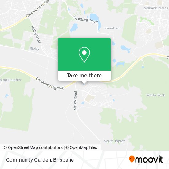 Community Garden map